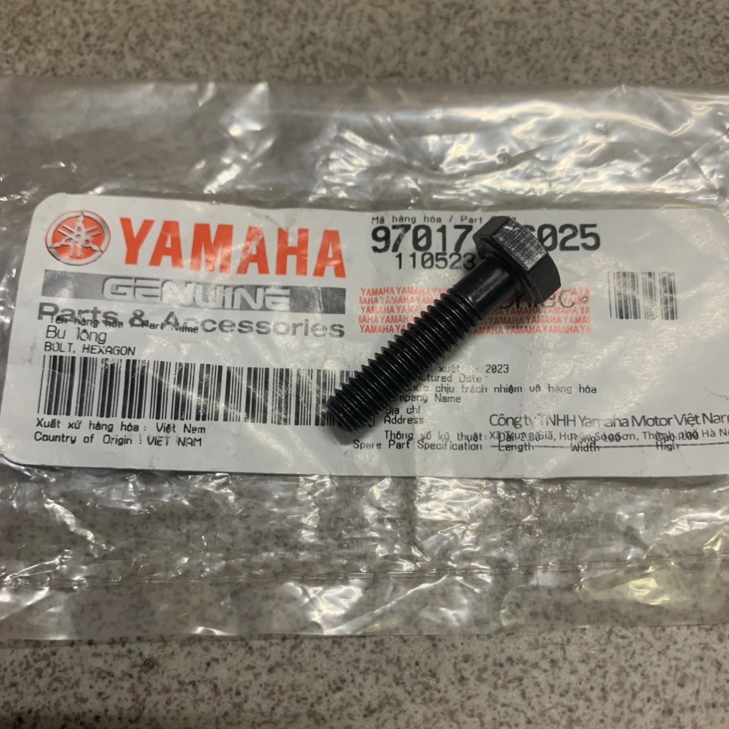 YAOV-008-Exciter 4số-5số-Ốc bắt thùng nhiên liệu Phụ tùng phụ kiện xe máy-[Yamaha]