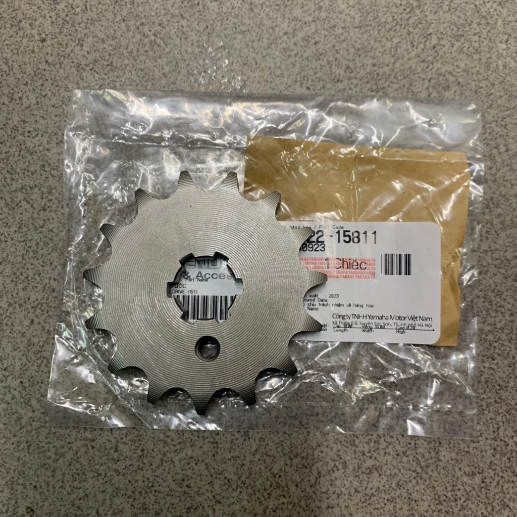 YAPT-2087-EX10(06-10) Nhông tải trước(15T-9MM)-[Yamaha]