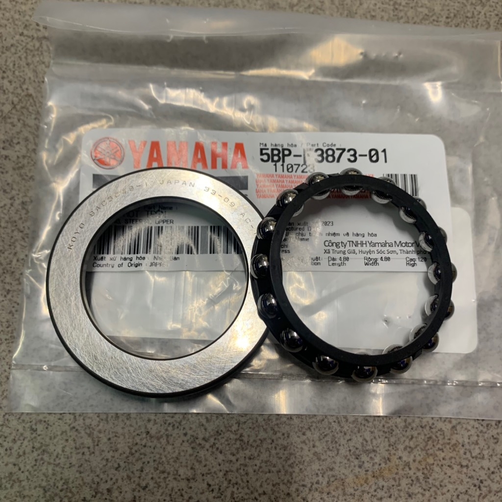 YAPT-2098-NMAX 155-YZF-R15-Nouvo SX-Bộ chén+Bi dưới-[Yamaha]