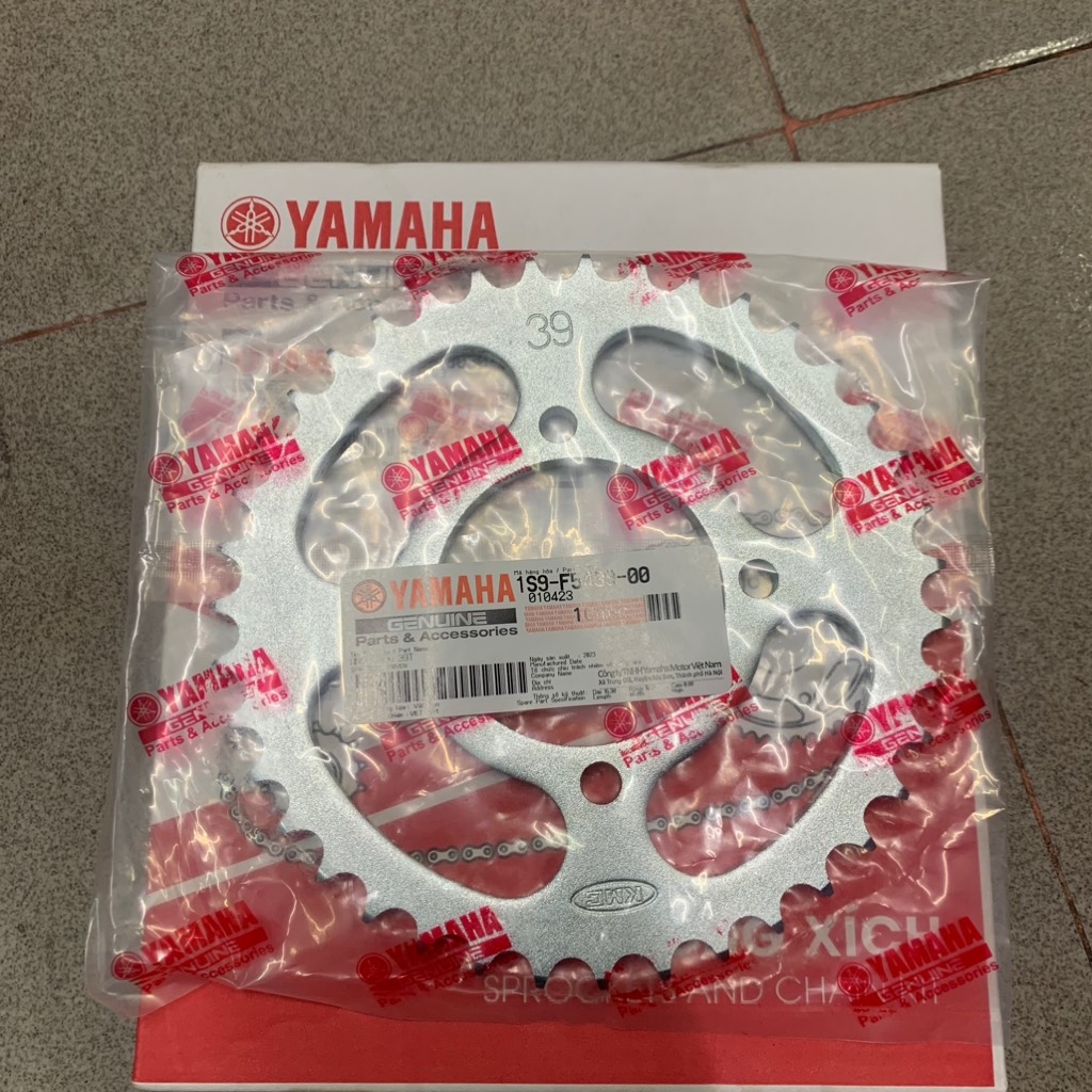[Chính hãng Yamaha]YAPT-2078-EX10 4số (06-10) Bộ sên nhông dĩa