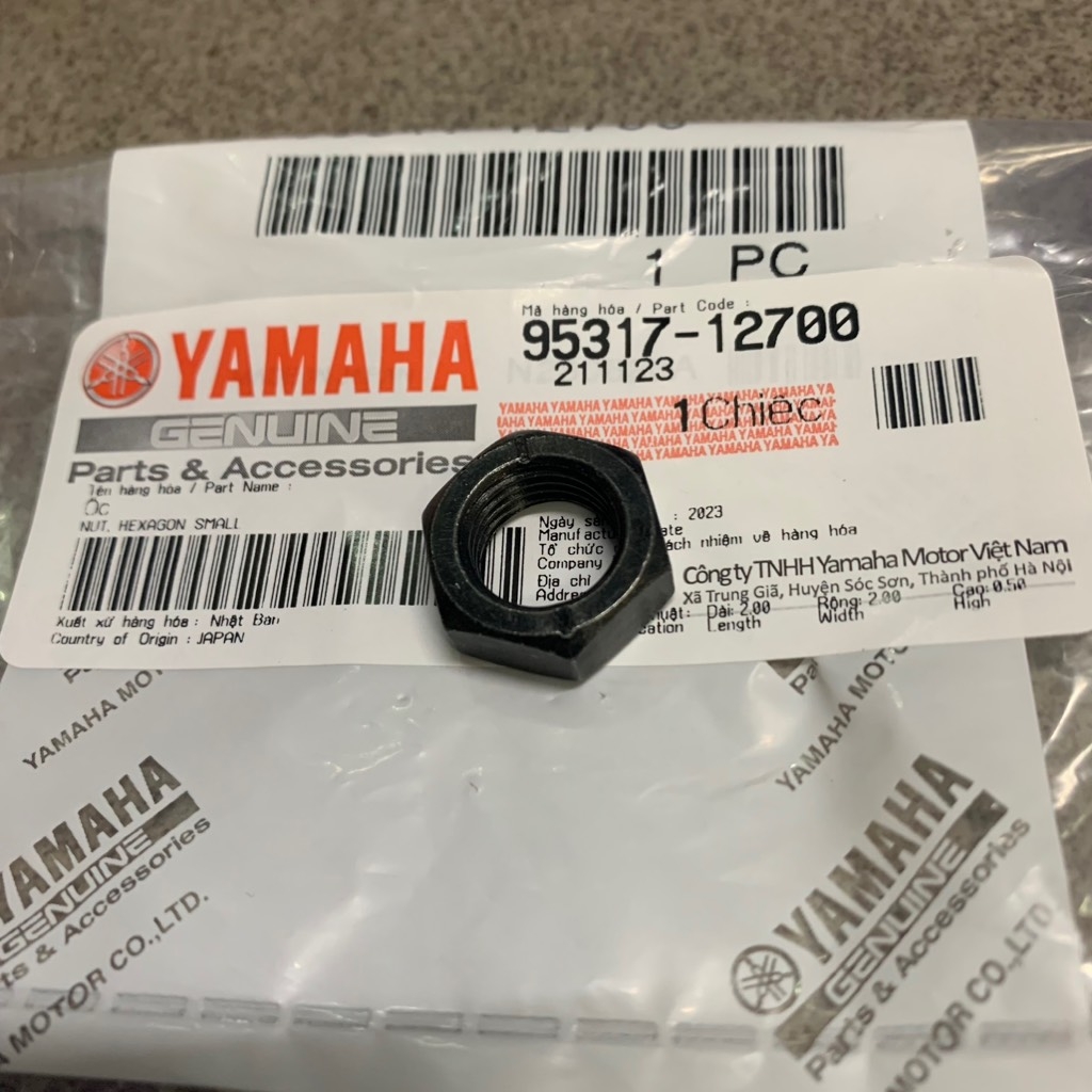YAOV-0100-Ốc tán nồi trước Nouvo 1-4-Mio-Luvias Phụ tùng phụ kiện xe máy-[Yamaha]