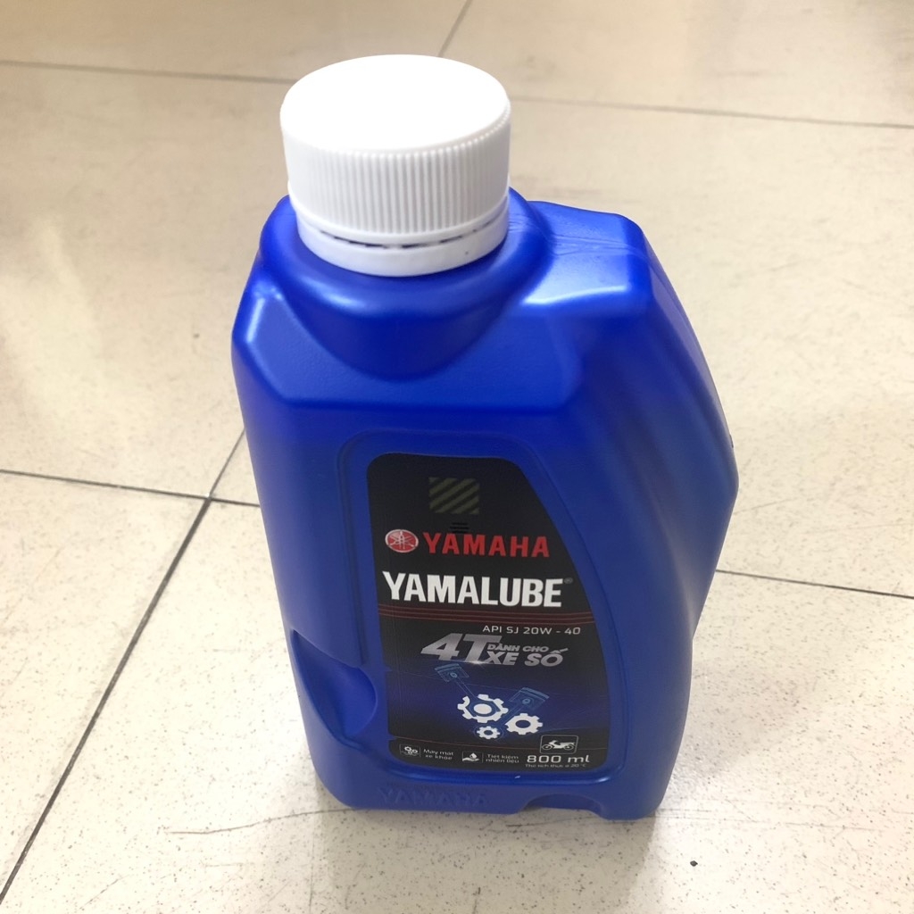 [Chính hãng Yamaha]YAPT-Nhớt xe số-YAMALUBE-API SJ-20W-40-800ml
