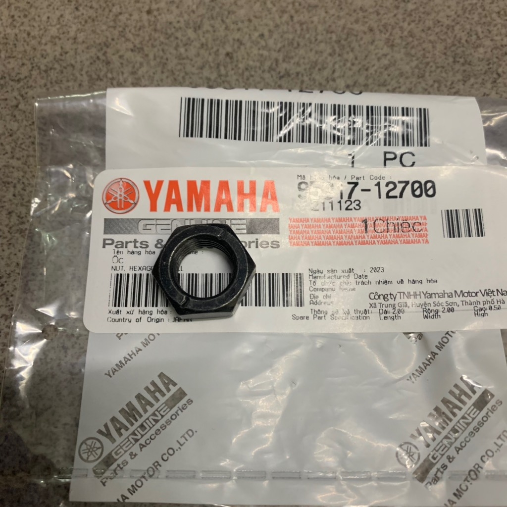 [Chính Hãng Yamaha]YAOV-0100-Ốc tán nồi trước Nouvo 1-4-Mio-Luvias Phụ tùng phụ kiện xe máy
