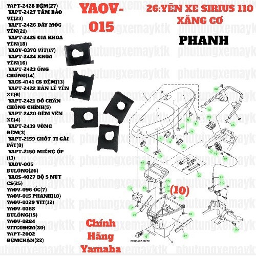 [EX15][18:CHẮN BÙN]YAOV-015 PHANH EX15 (15-18) (12) [Yamaha]. NVX155_V1 [33:(17)(24)(27)(30)] [37:(7)(11)(20)(33)(37)(40)(44)(47)(50)(53)] [43:(7)