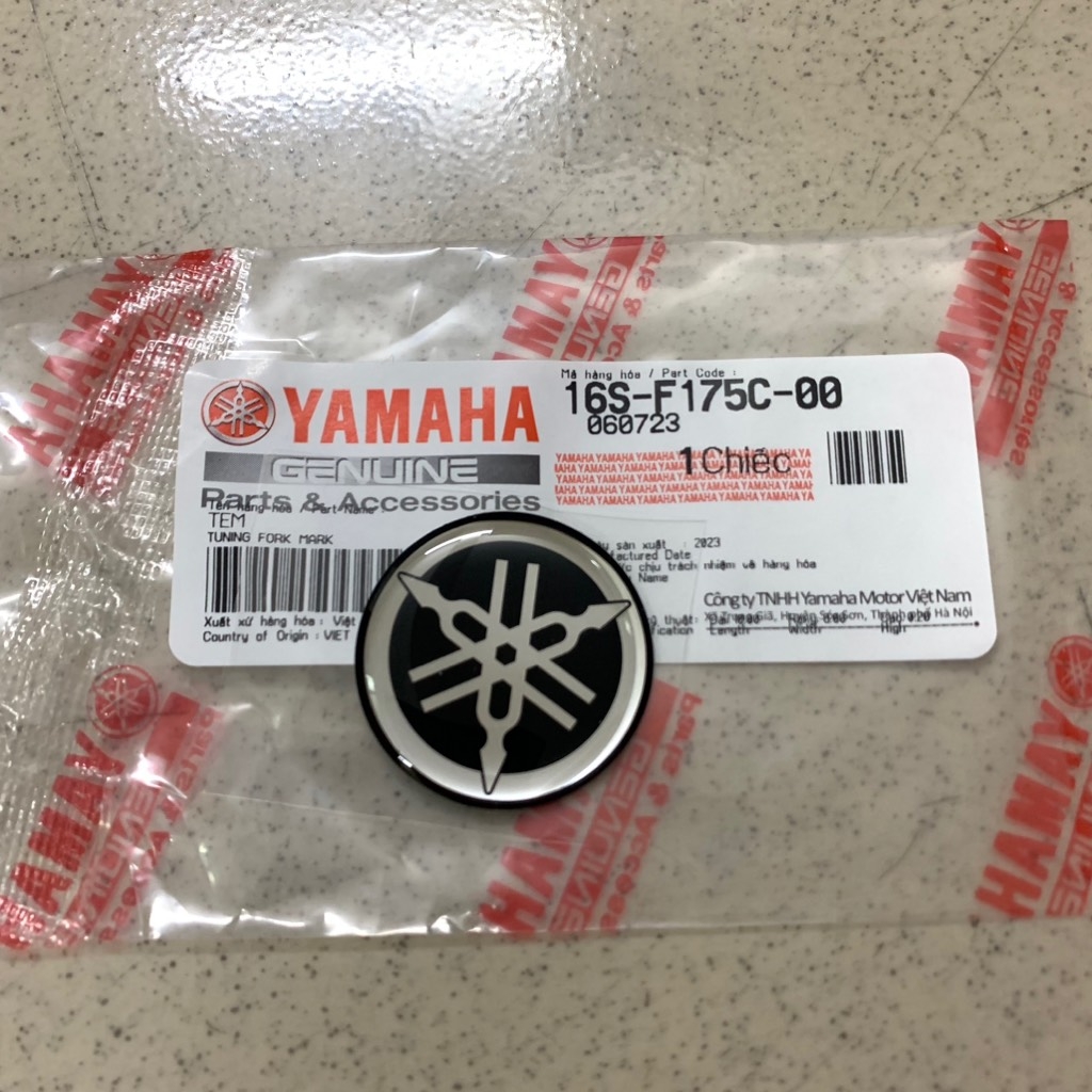 [Chính hãng Yamaha]YATE-8009-LOGO YAMAHA(2,3cm]