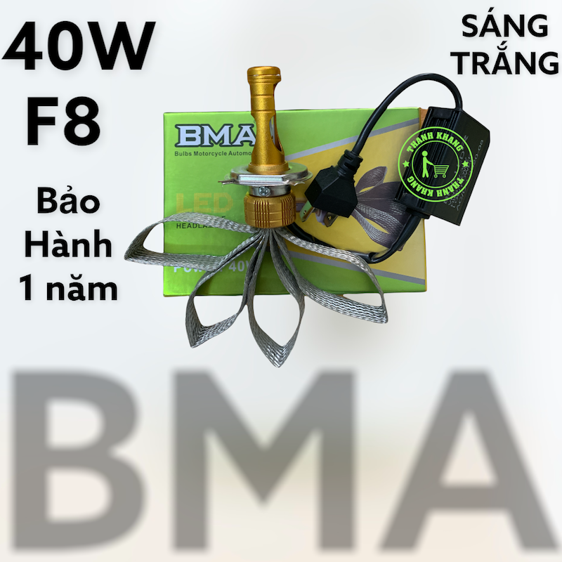 [Chính hãng led BMA] ĐÈN PHA LED BMA - F8 COS VÀNG PHA TRẮNG