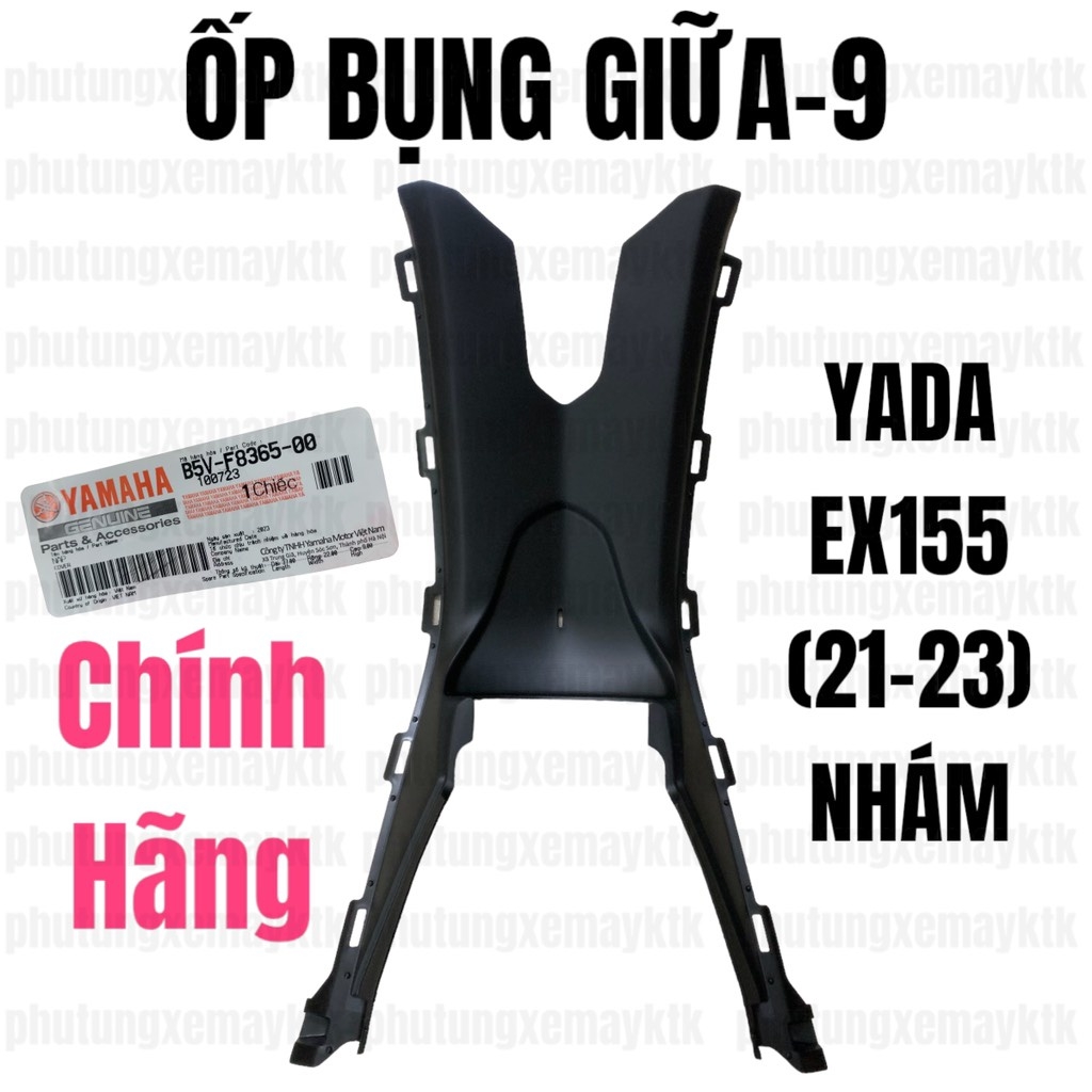 [EX155][37:CỤM ỐP ĐẦU] YADA-6337 EX155(21-23)-NHÁM-9 Ốp bụng giữa-[Yamaha] (15)