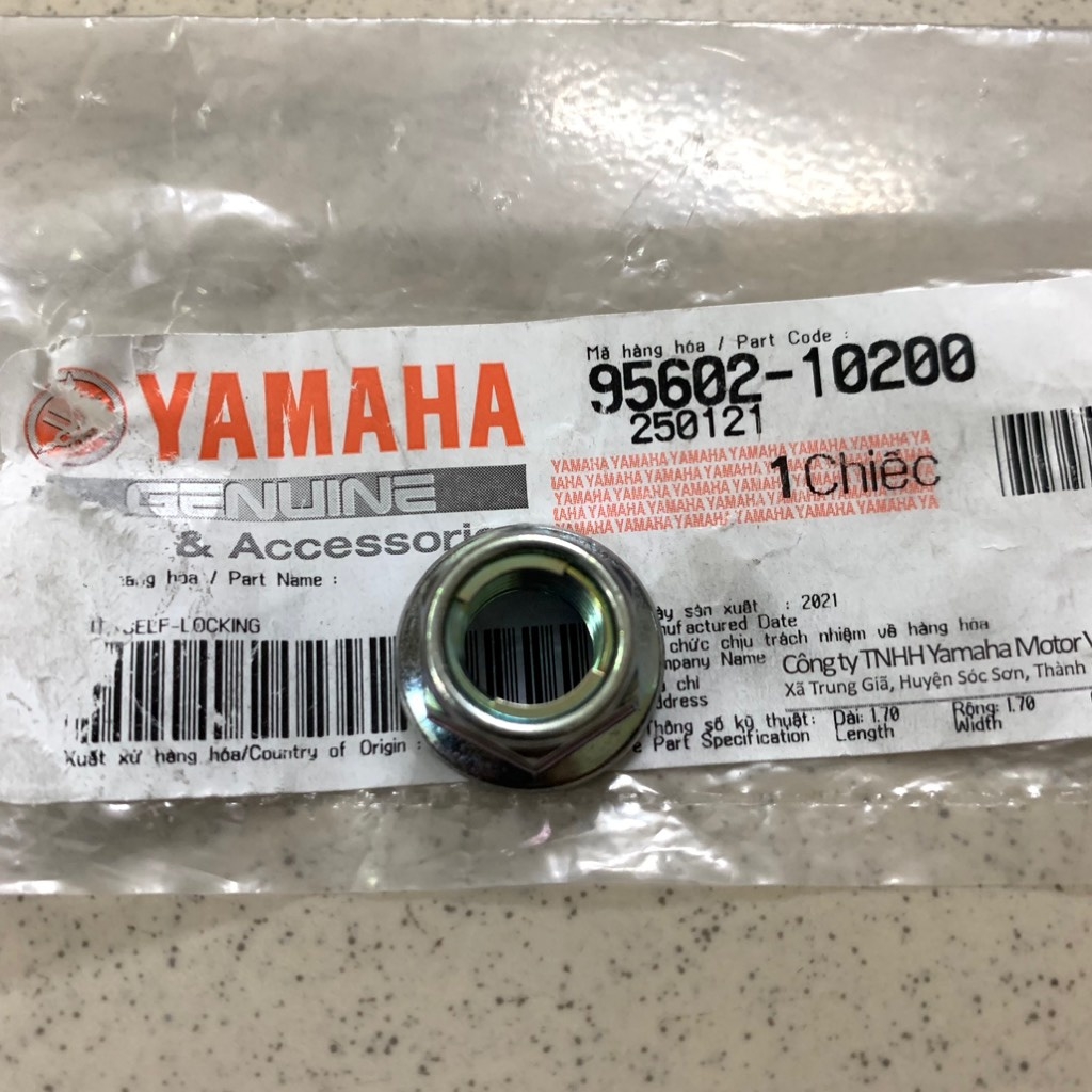[EX15] [22:CÀNG SAU] YAOV-067 Ốc bắt trục phuộc sau-EXCITER 150 (15-18) (12)-[Yamaha], EX155 [22:CÀNG(11)] [27:BÁNH(9)], NVX155_V1 [17:KHUNG(12)(14)] [27:(11)] [33:ĐẾ(9)]