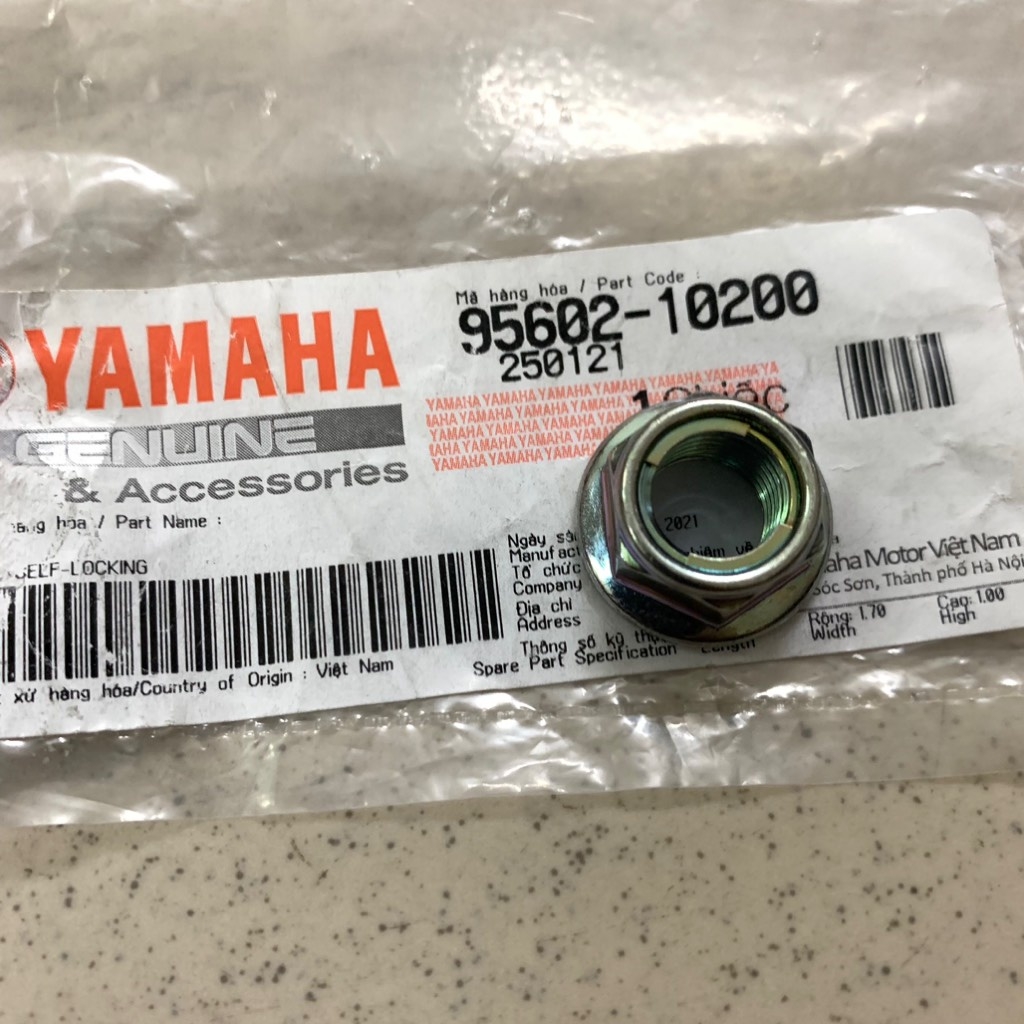 [EX15] [22:CÀNG SAU] YAOV-067 Ốc bắt trục phuộc sau-EXCITER 150 (15-18) (12)-[Yamaha], EX155 [22:CÀNG(11)] [27:BÁNH(9)], NVX155_V1 [17:KHUNG(12)(14)] [27:(11)] [33:ĐẾ(9)]