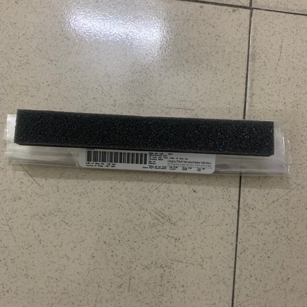 YACS-4003 Mút đệm nắp pô e Exciter 4 số,5 số-[Yamaha]