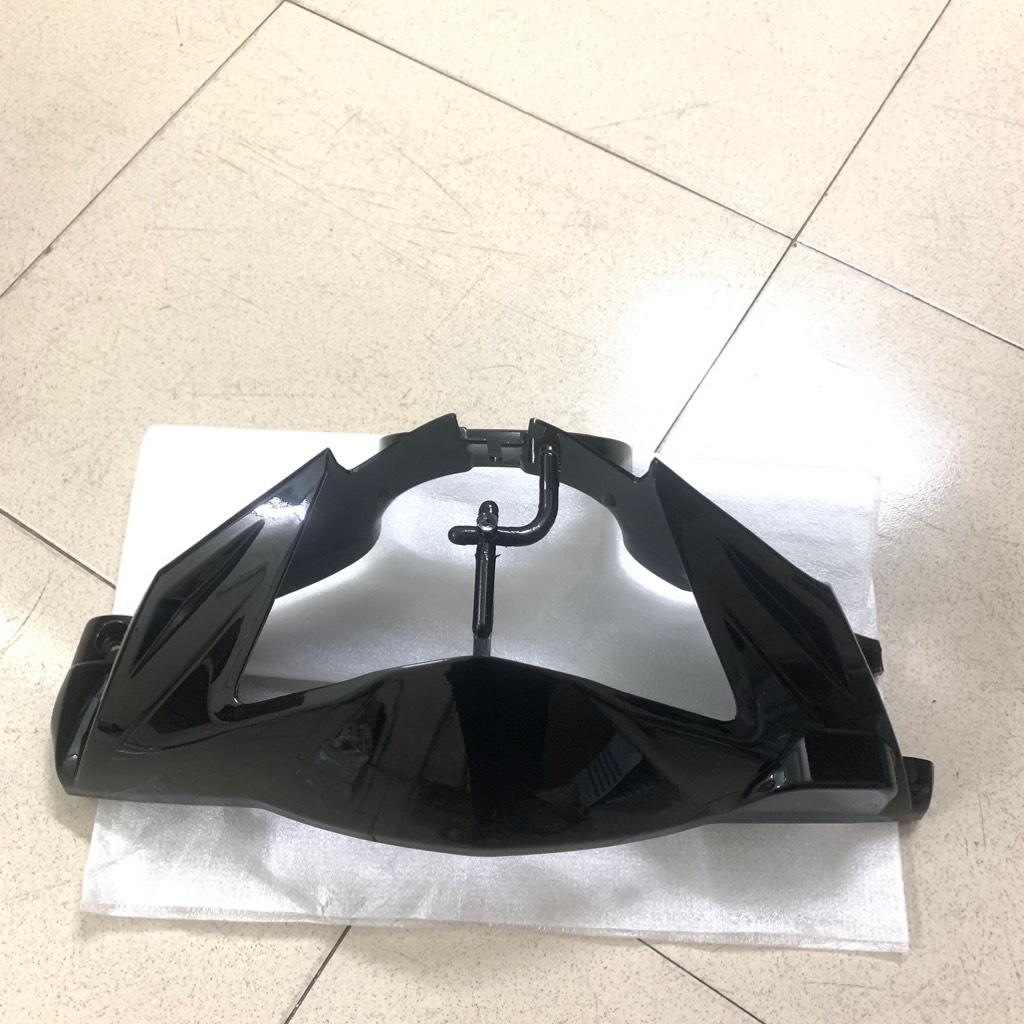 YADA-EX10(06-10)-ĐEN BÓNG-1 Ốp đầu đèn bóng nhỏ 1 càng-[Yamaha]