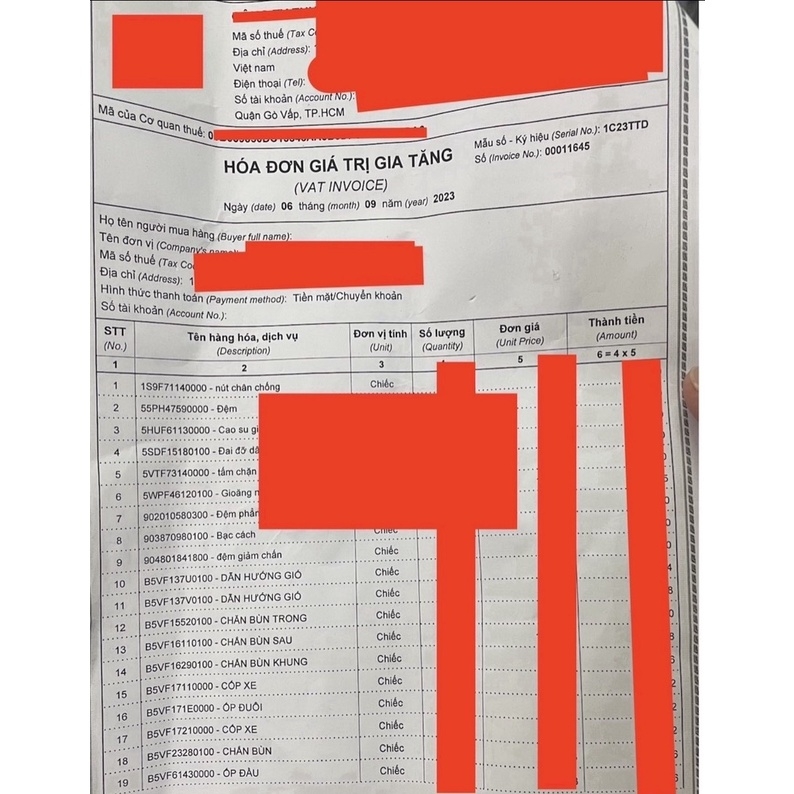 YAOV-069 Ốc bắt pát gấp heo dầu sau-EXCITER 150,EX 10,EX 11-[Yamaha]