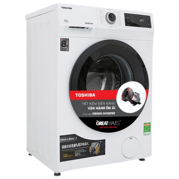 Máy giặt Toshiba inverter 8.5 kg TW-BH95S2V(WK)