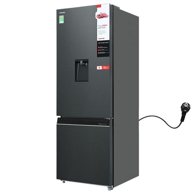 Tủ lạnh Toshiba Inverter 322 lít GR-RB405WE-PMV(06)-MG