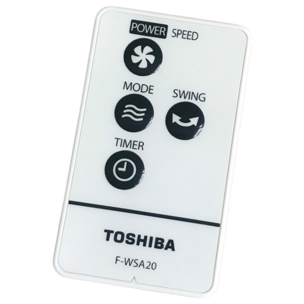 Điều khiển quạt treo tường Toshiba F-WSA20 (Kèm pin)