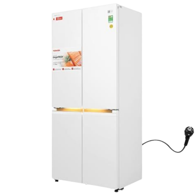 Tủ lạnh Toshiba Inverter 535 lít Japandi Multi Door GR-RF695WI-PGV(67)