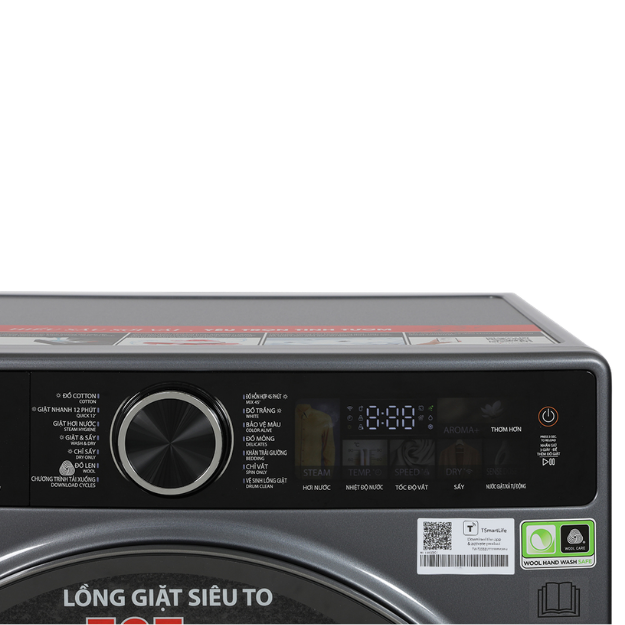 Máy Giặt Sấy Toshiba 10.5/7 kg TWD-T25BZU115MWV(MG)