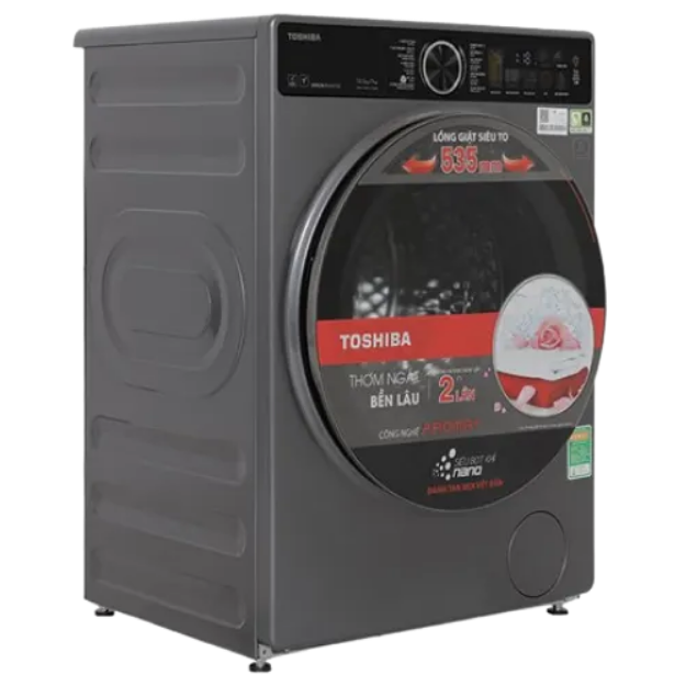 Máy Giặt Sấy Toshiba 10.5/7 kg TWD-T25BZU115MWV(MG)