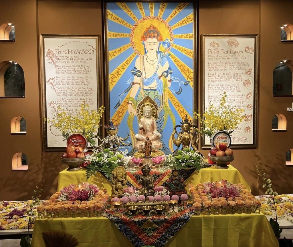 Tranh Bồ Tát Đại Thế Chí 
