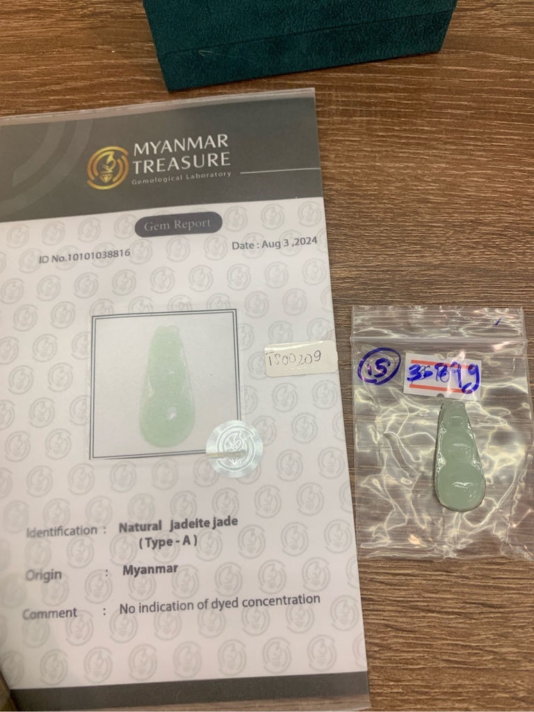 Mặt Dây Chuyền Phỉ Thuý 3.27g