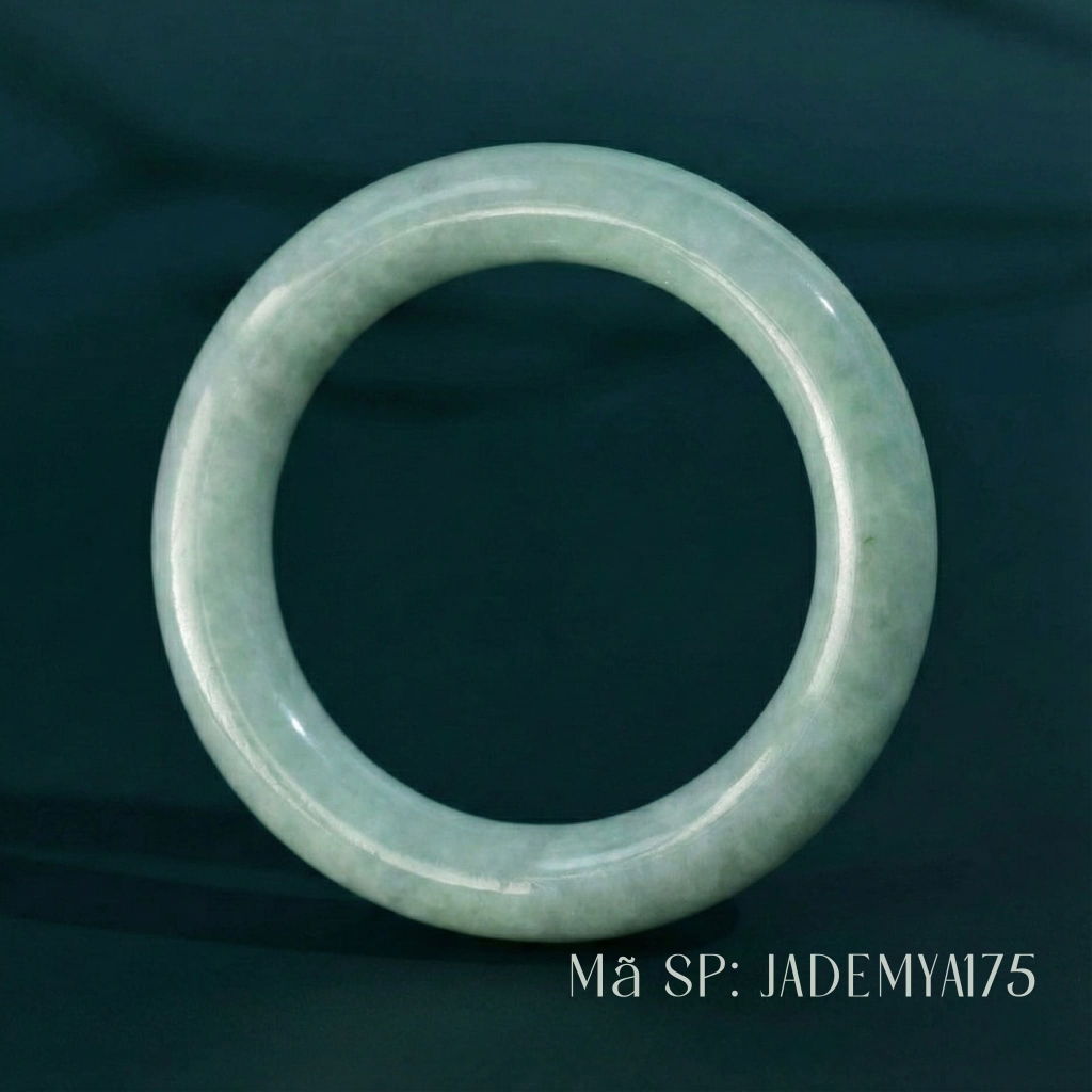 Vòng Ngọc Phỉ Thúy Bản Tròn 