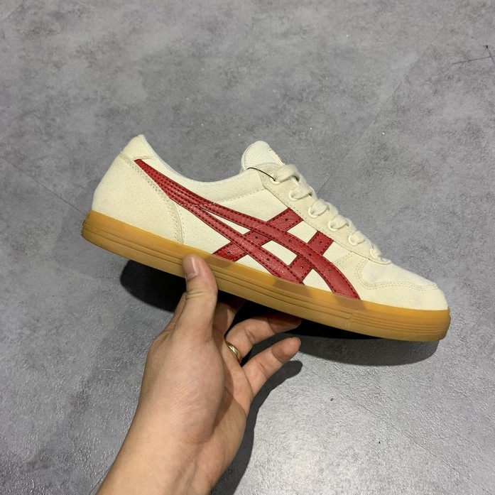Asics aaron white blue red online