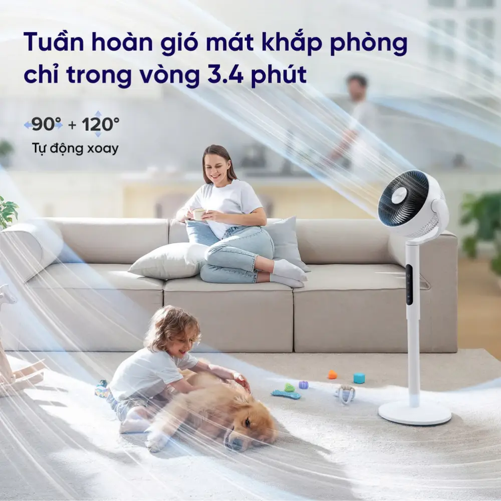 Quạt tuần hoàn không khí Levoit CirculAir