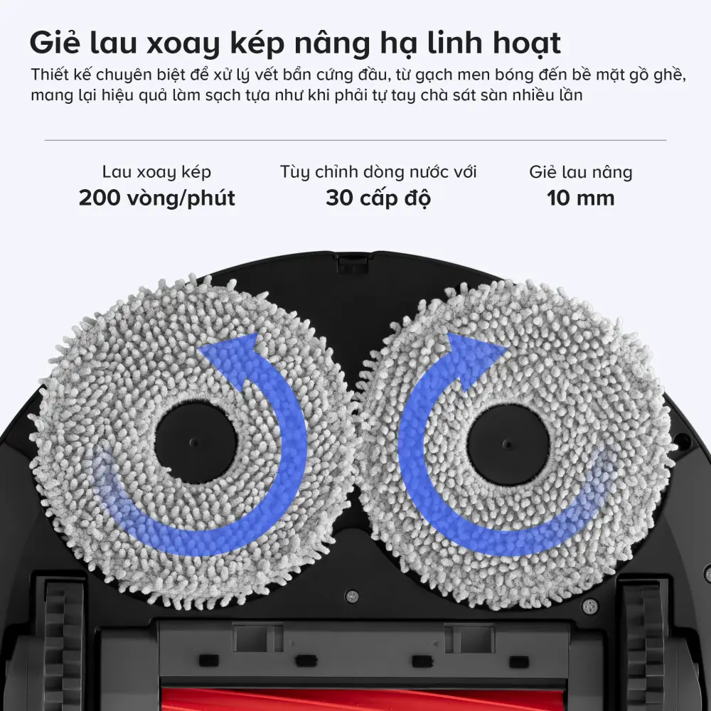 Robot hút bụi lau nhà Roborock Qrevo S Pro