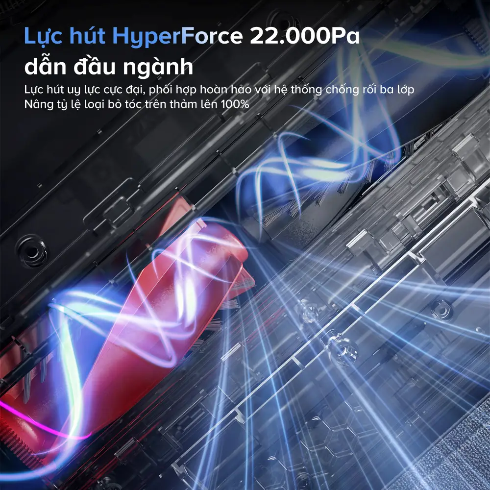 Robot hút bụi lau nhà Roborock Saros 10