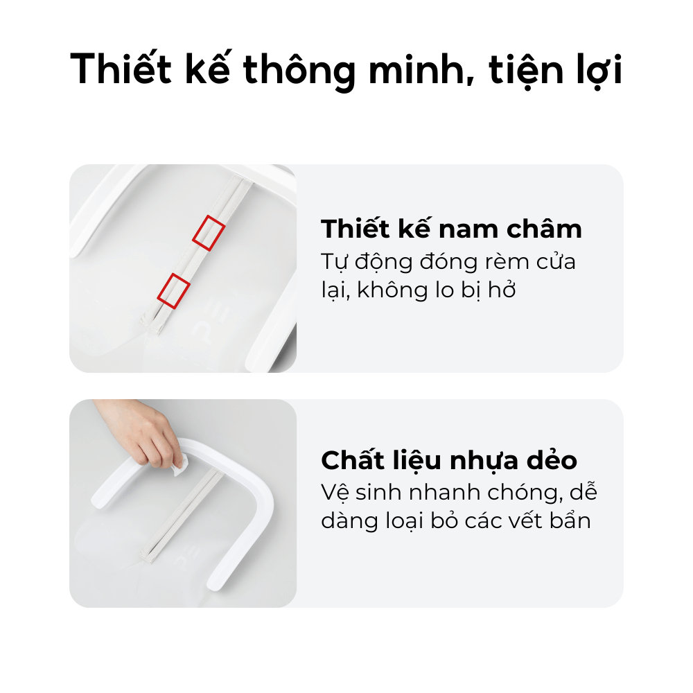 Rèm chống văng cát Petkit 2.0 dành cho máy vệ sinh Petkit