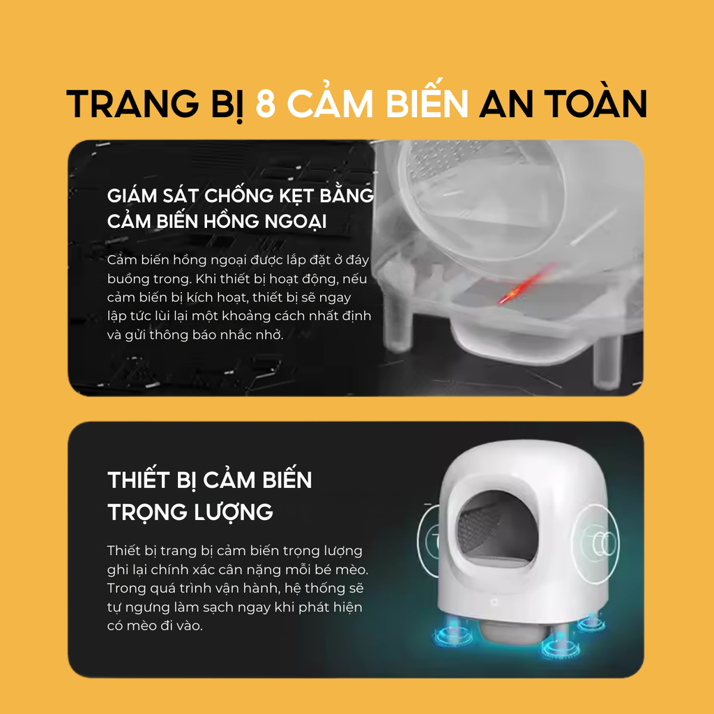 Máy dọn vệ sinh mèo HeLiPet