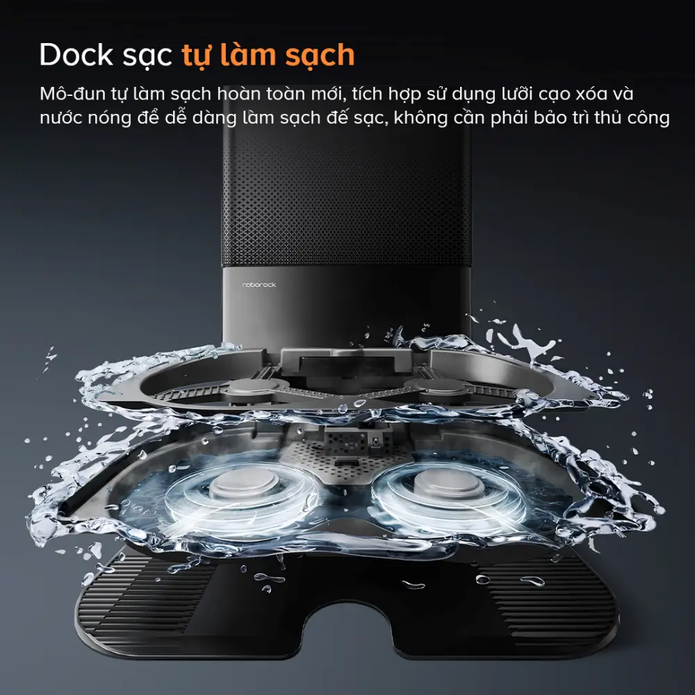 Robot hút bụi lau nhà Roborock Q Revo Slim