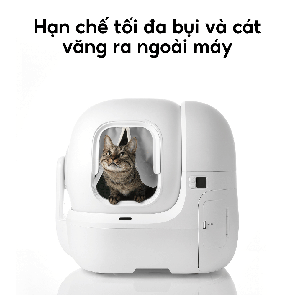 Rèm chống văng cát Petkit 2.0 dành cho máy vệ sinh Petkit