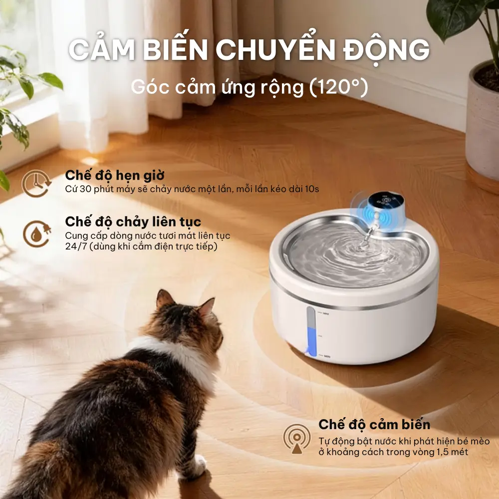 Máy lọc nước cho chó mèo HELIPET Pure 5 (P5)