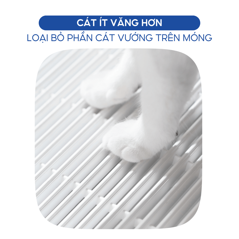 Bậc thang hứng cát văng máy vệ sinh Neakasa M1
