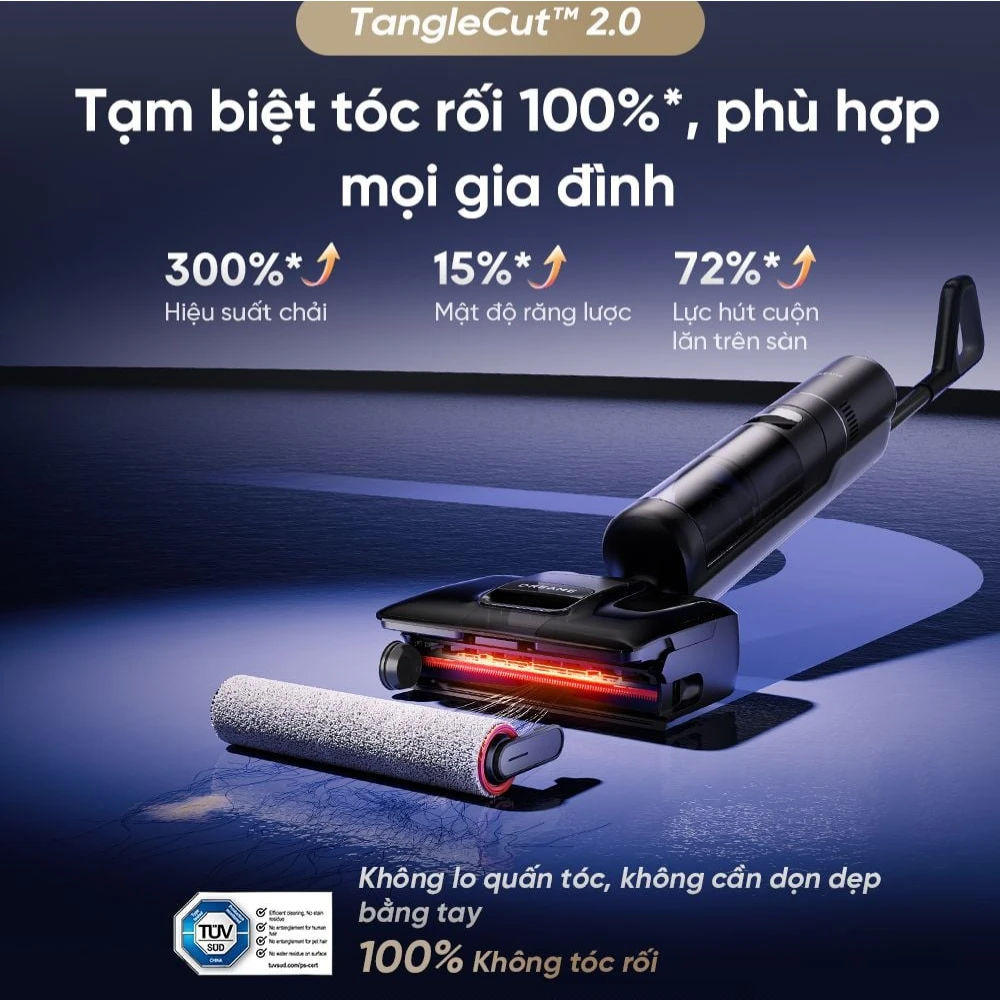 Máy hút bụi lau sàn thông minh Dreame H15 Pro Foamwash