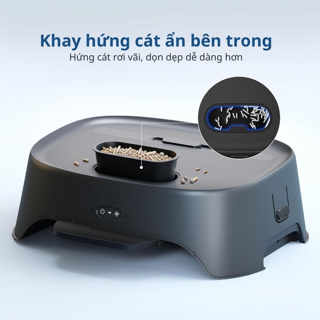 Bậc thang kết hợp máy lọc không khí Neakasa