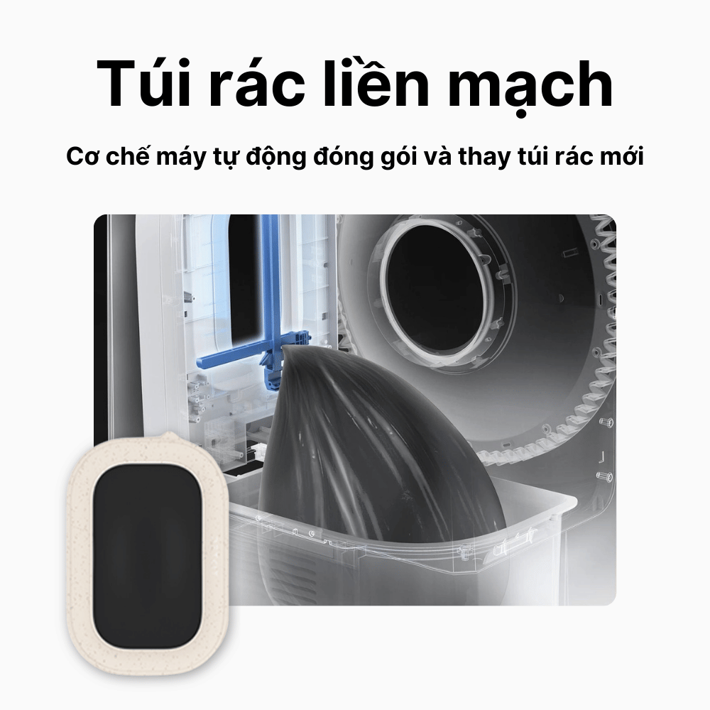 Túi liền mạch Petkit dùng cho Petkit Purobot Ultra