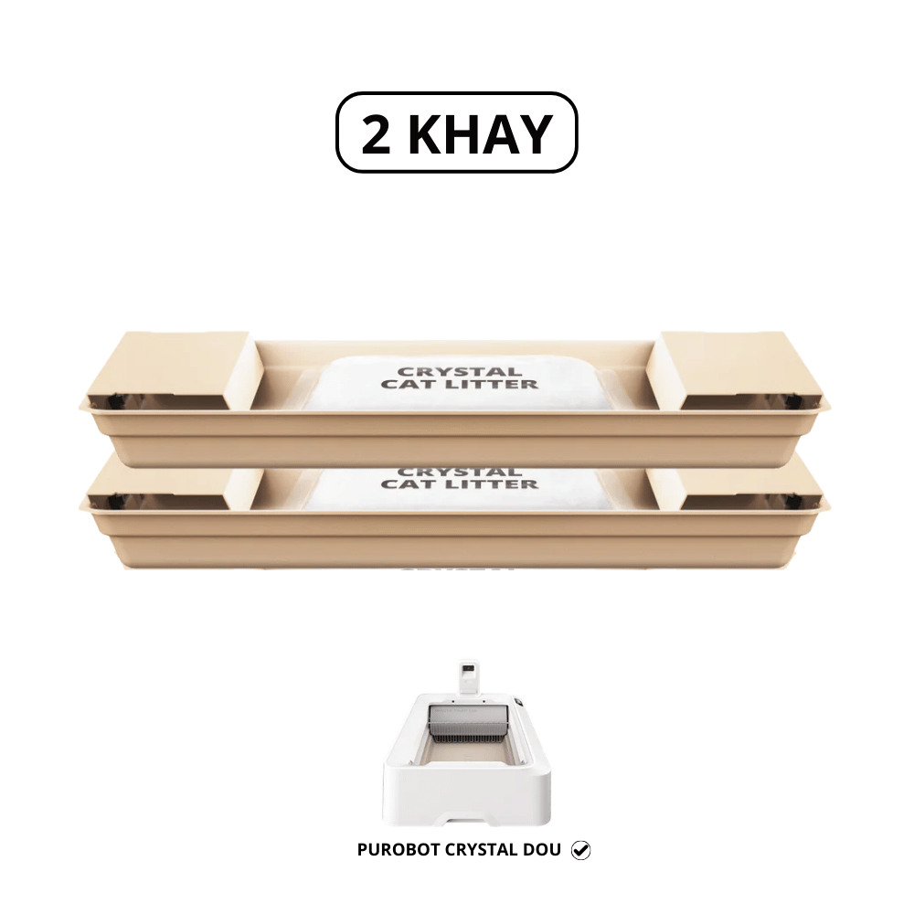 Khay Cát Vệ Sinh Cho Máy Vệ Sinh Tự Động cho Mèo PETKIT Purobot Crystal Duo
