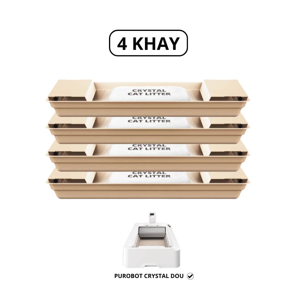 Khay Cát Vệ Sinh Cho Máy Vệ Sinh Tự Động cho Mèo PETKIT Purobot Crystal Duo
