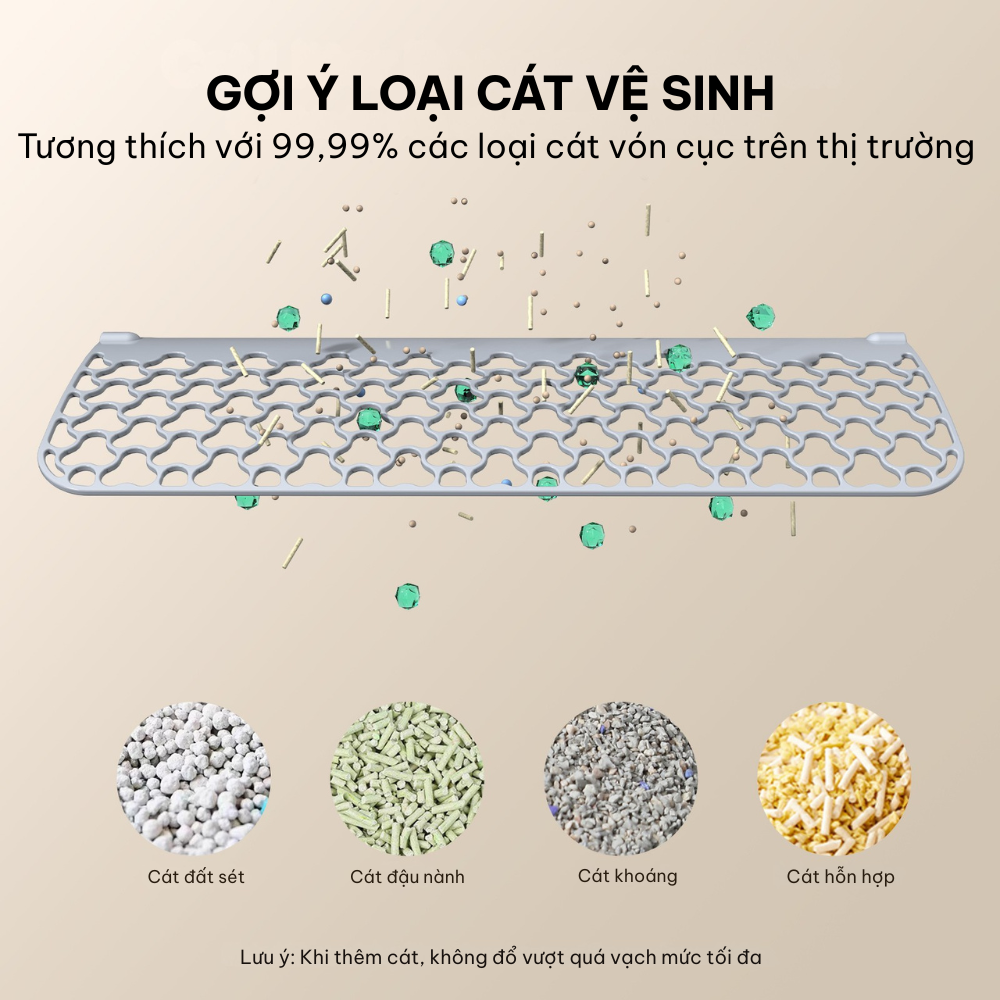 Máy dọn vệ sinh mèo UbPet C41 2026