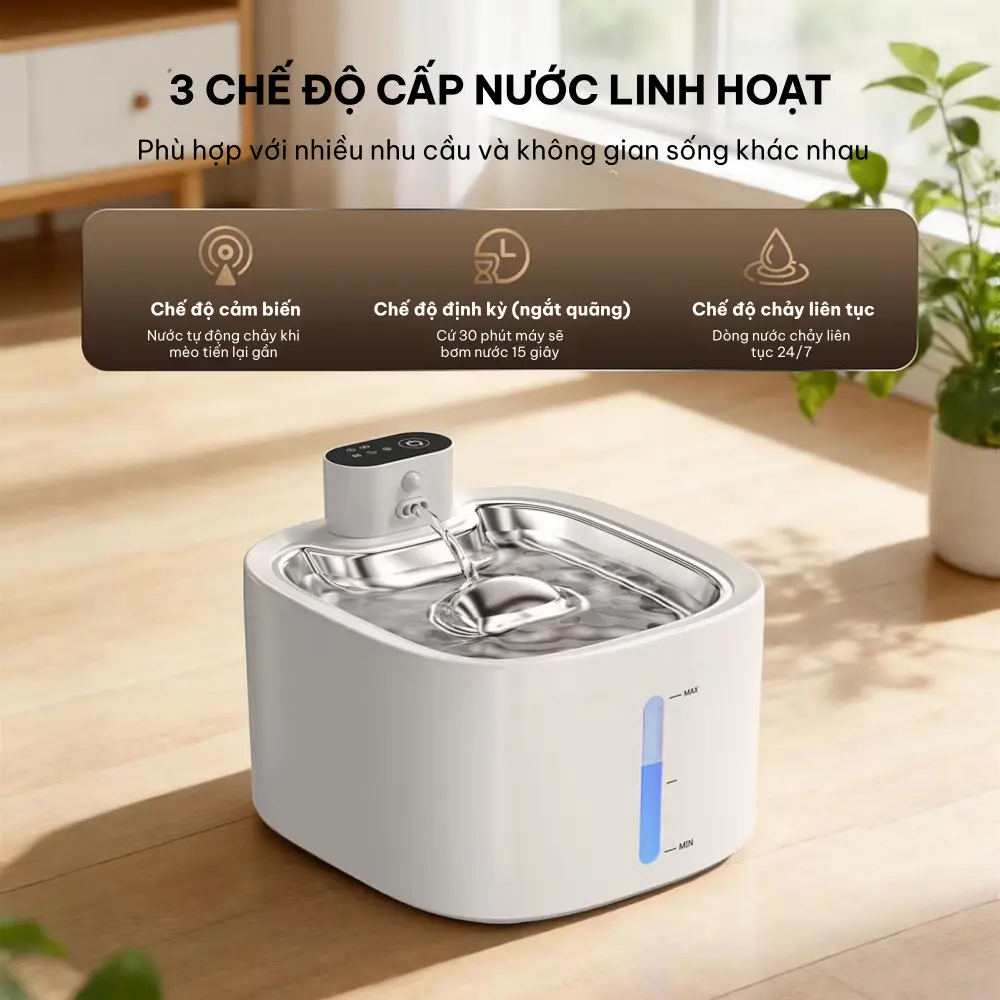 Máy lọc nước cho chó mèo HELIPET Pure 7 (P7)