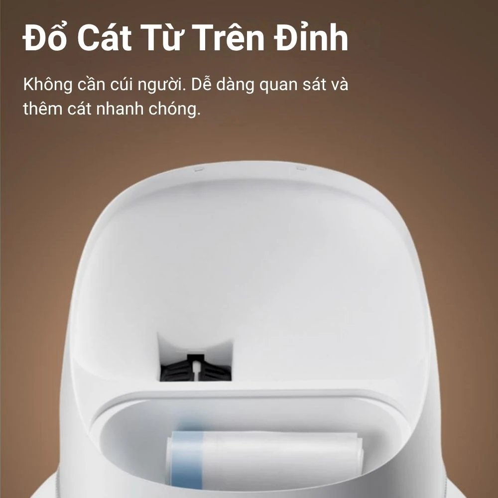 Bộ phụ kiện đổ cát tự động máy vệ sinh Catlink Scoop Robot Pro
