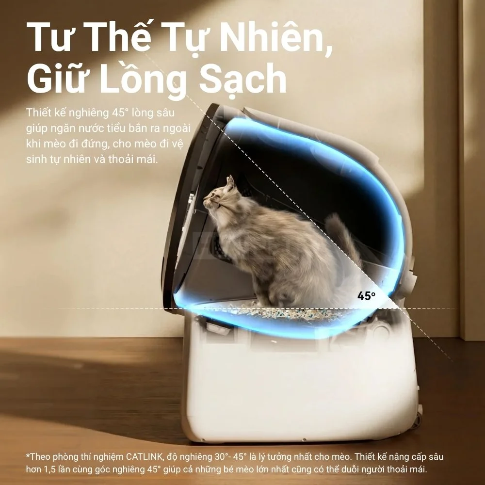 Máy vệ sinh cho mèo Catlink Scoop Robot Pro