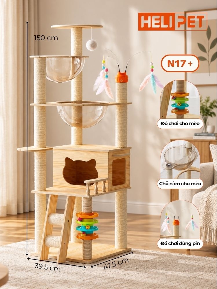 Cat tree HELIPET N17
