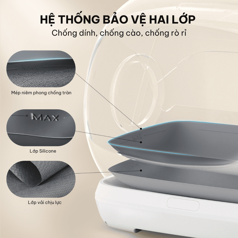 Máy dọn vệ sinh mèo UbPet C41 2026