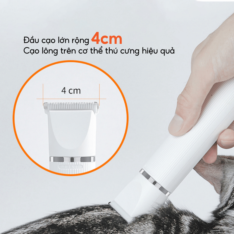 Tông đơ cắt lông chó mèo PETKIT 2in1 PRO