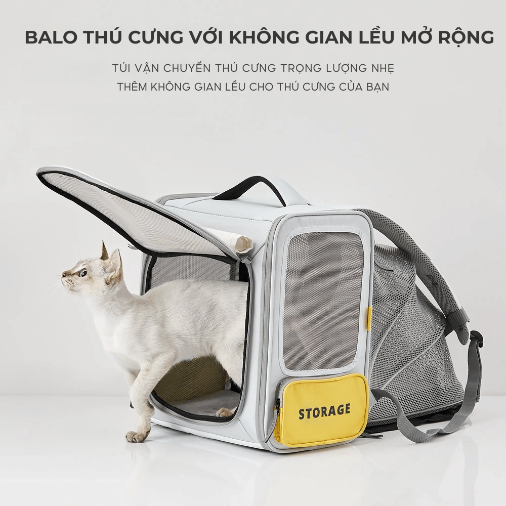 Balo chó mèo PETKIT Breezy x Zone
