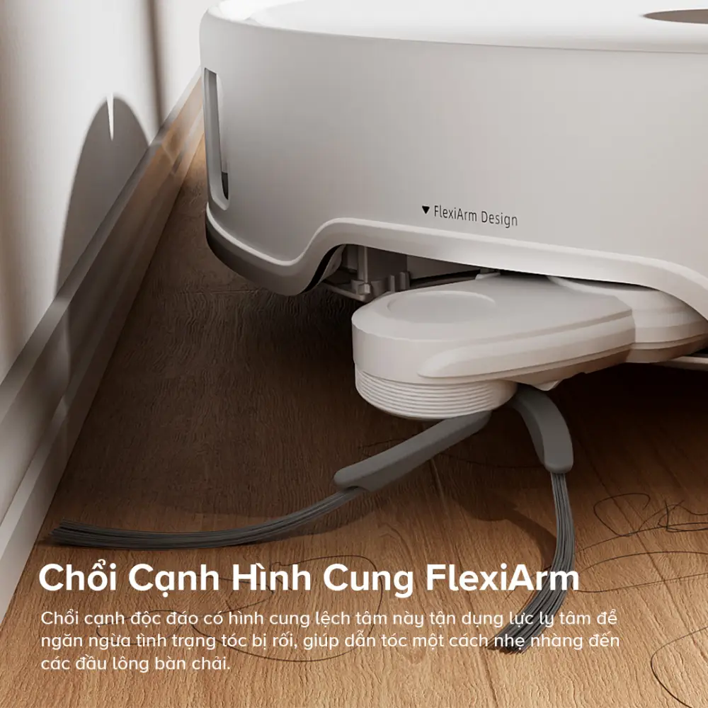 Robot hút bụi lau nhà Roborock Q Revo Curv