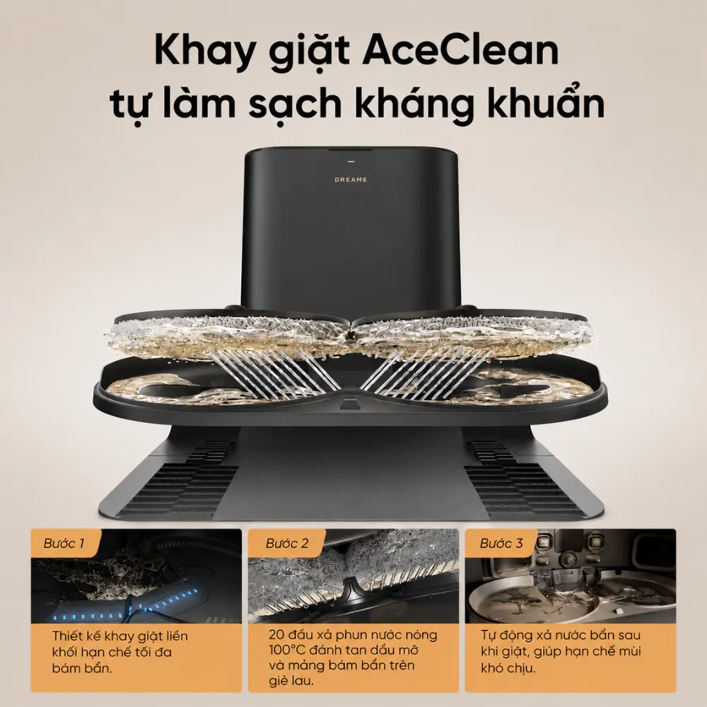 Robot hút bụi lau nhà Dreame L50s Pro Ultra